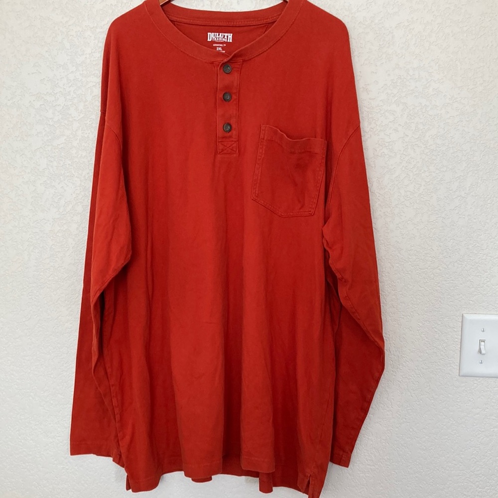 Men’s big/tall long sleeved T-shirt